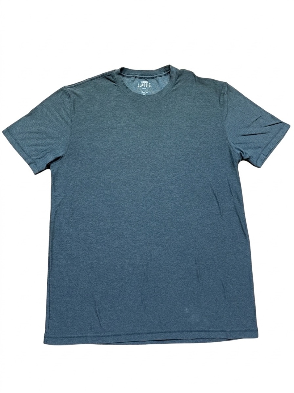 True Classic Crew Neck Men’s T‑Shirt - Slate Blue Size Medium